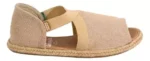 New Sandalia Fit Tejida Beige - Image 5