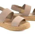 Sandalia Bandhel Gamuza Vison