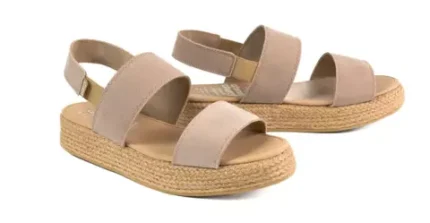 Sandalia Bandhel Gamuza Vison