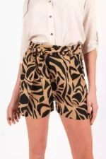 Short de lino estampado Cairo - Image 5