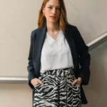 Short de lino estampado Cairo