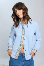 Camisa Ofiuco celeste