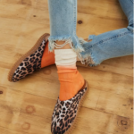 Sueco Masai mujer leopardo camel forrado en piel Estancias Wear".