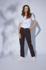 pantalón sastre, pantalón kobe, pantalón negro, pantalón de vestir, sastrería mujer, look oficina, casual chic, pantalón recto, moda mujer