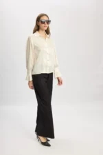 Camisa de mujer Coral con puños con volado - Estancias Wear