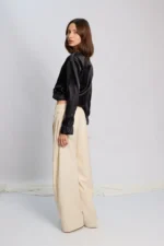 Chaqueta de piel para mujer