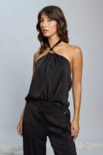 blusa de cuello